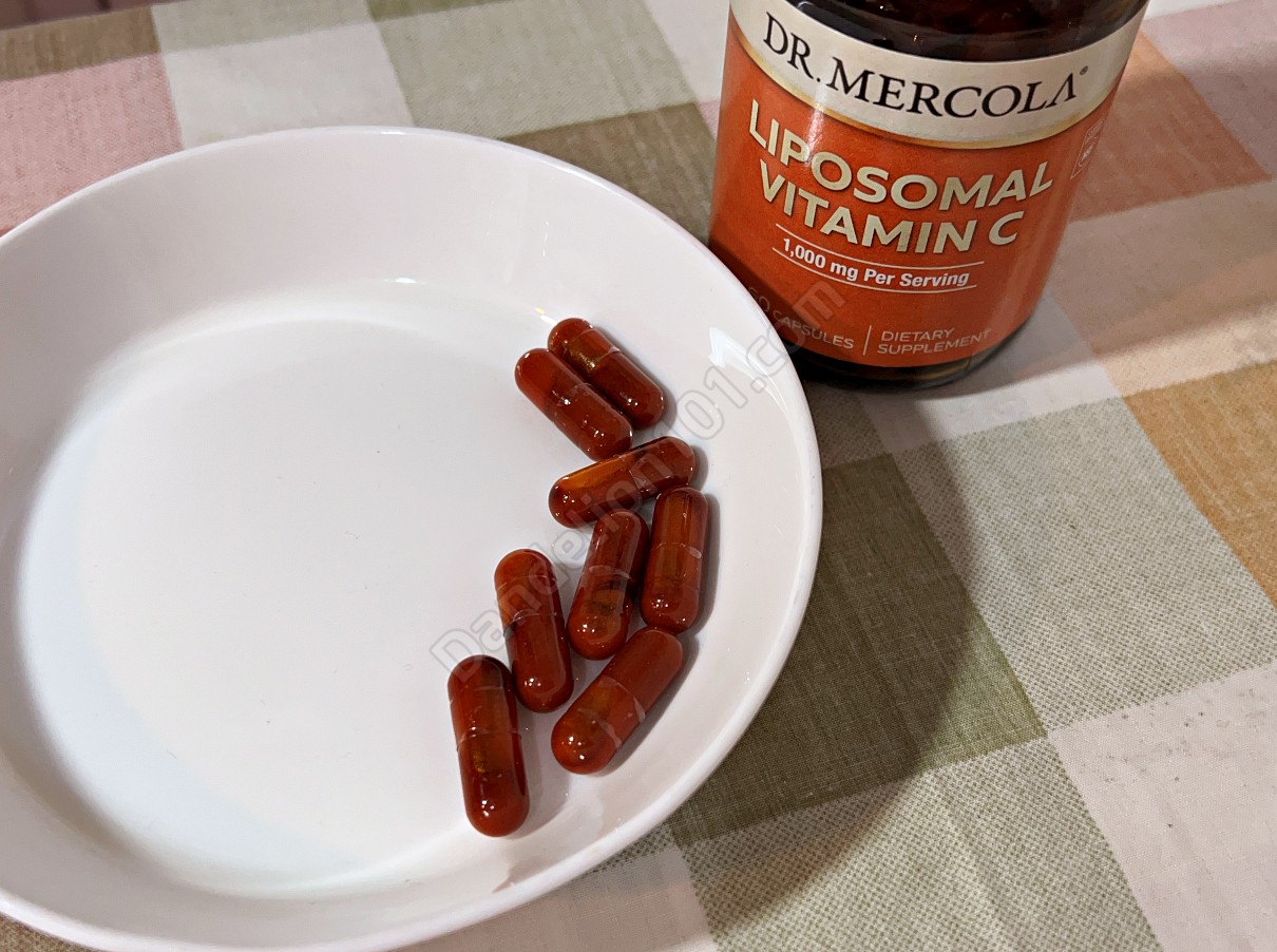 닥터 머콜라 리포솜 비타민 C (Dr. MERCOLA Liposomal Vitamin C) 캡슐 사진