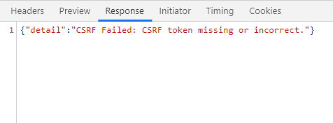 Django] 403 Forbidden Error 해결하기(Csrf Token)