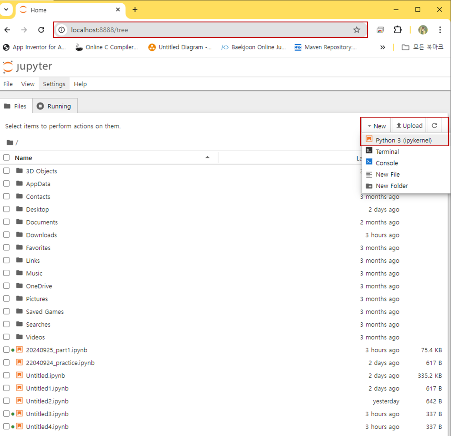  2 jupyter notebook 