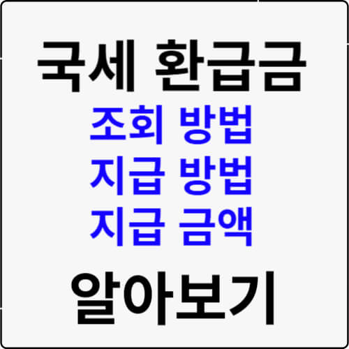 국세-환급금-조회-및-지급-방법-지급-금액-알아보기