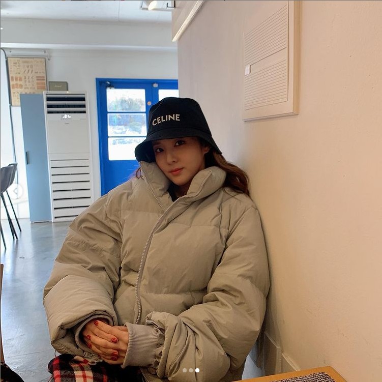  산드라박 인스타그램 패션 / 산드라박 패딩