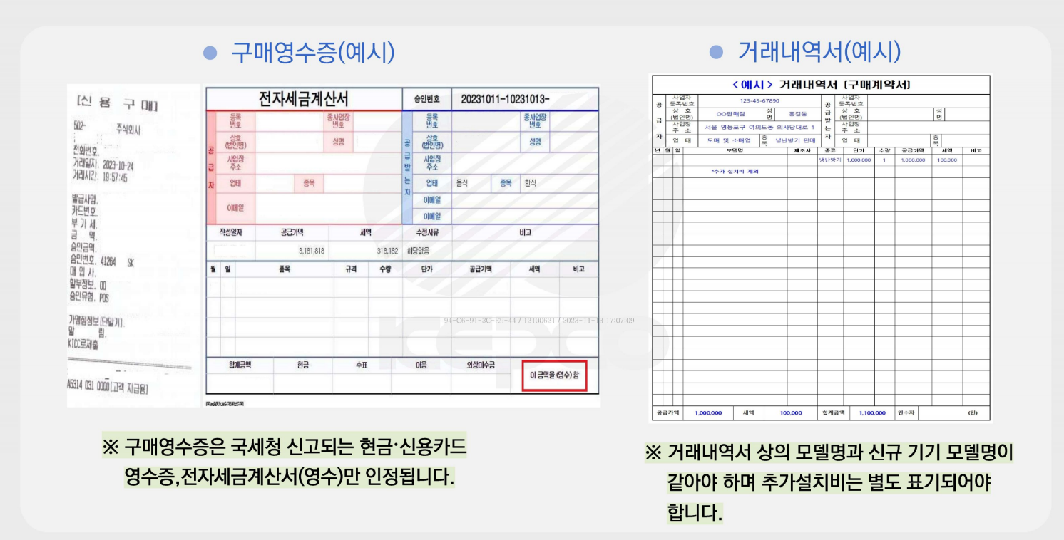 소상공인 냉난방기 사업 지원비 신청방법