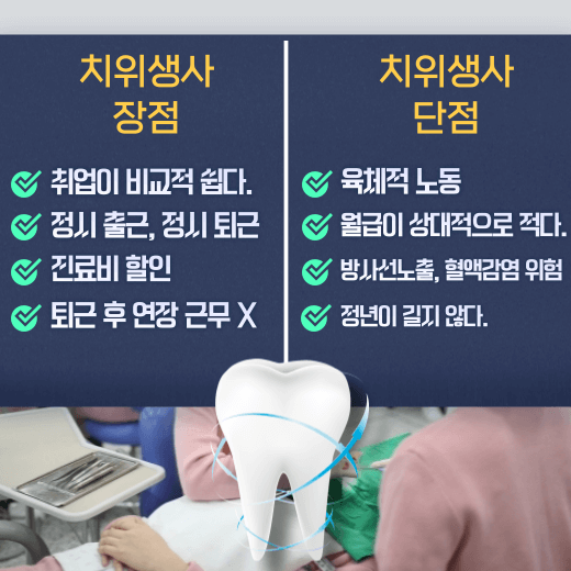 치위생사-장단점-비교-대조