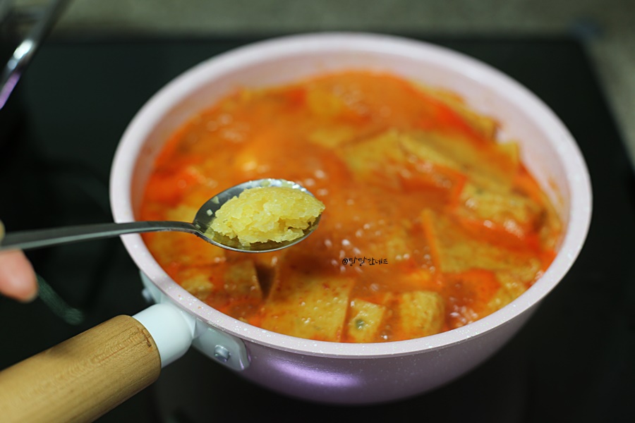 떡볶이 떡볶이 황금 레시피 박막례 국물 2