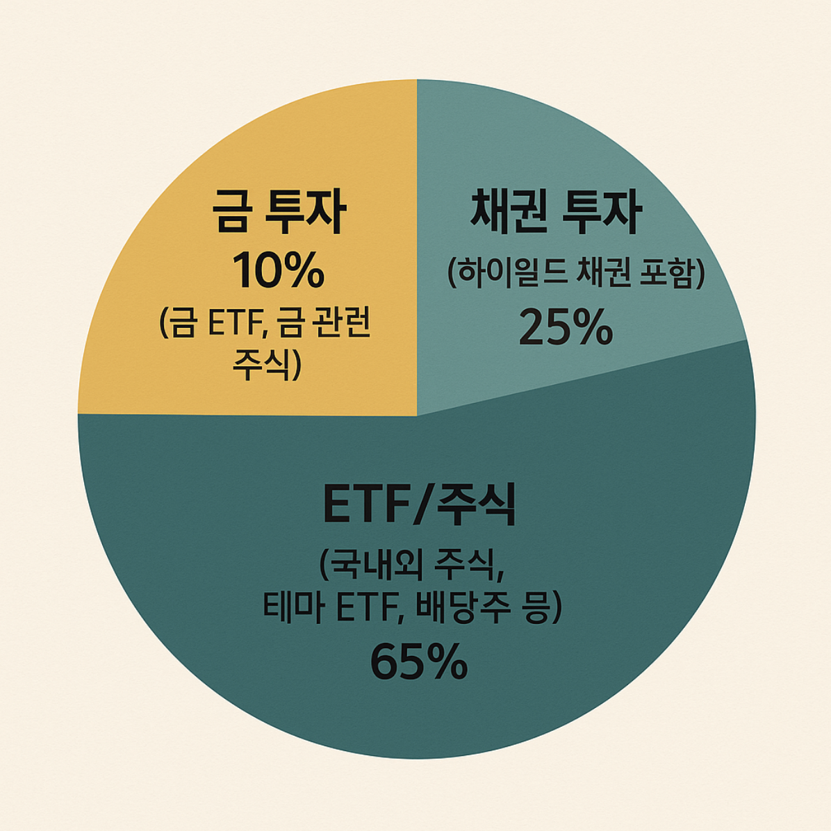 적극적 투자자 포트폴리오 구성