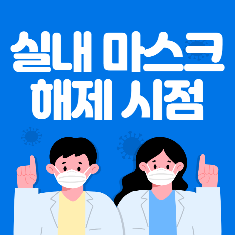  실내 마스크 해제