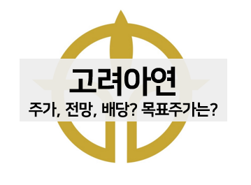  [배당주 볼펜c️] 고려아연 주가, 배당, 전망, 목표 주가 알아보기