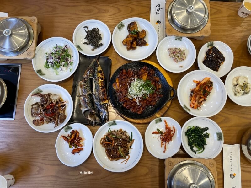 용인 처인구 모현읍 한정식 맛집 해누리-정식 3인