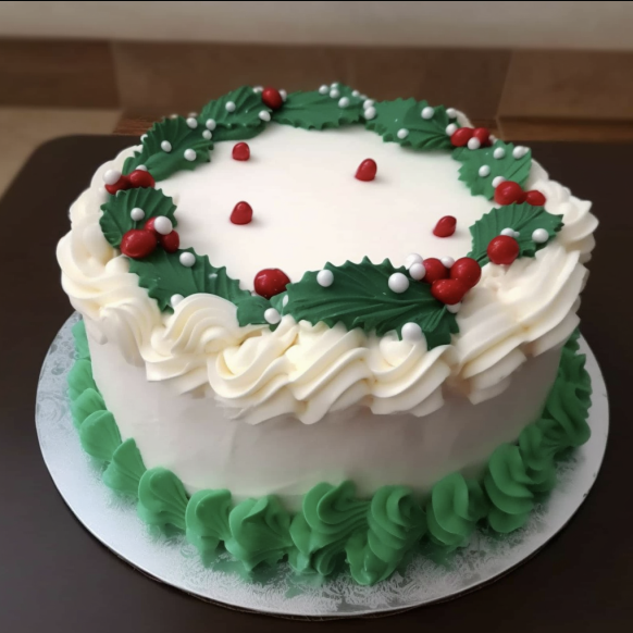 크리스마스 컨셉 케이크1