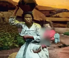 조선시대-어머니와-아기