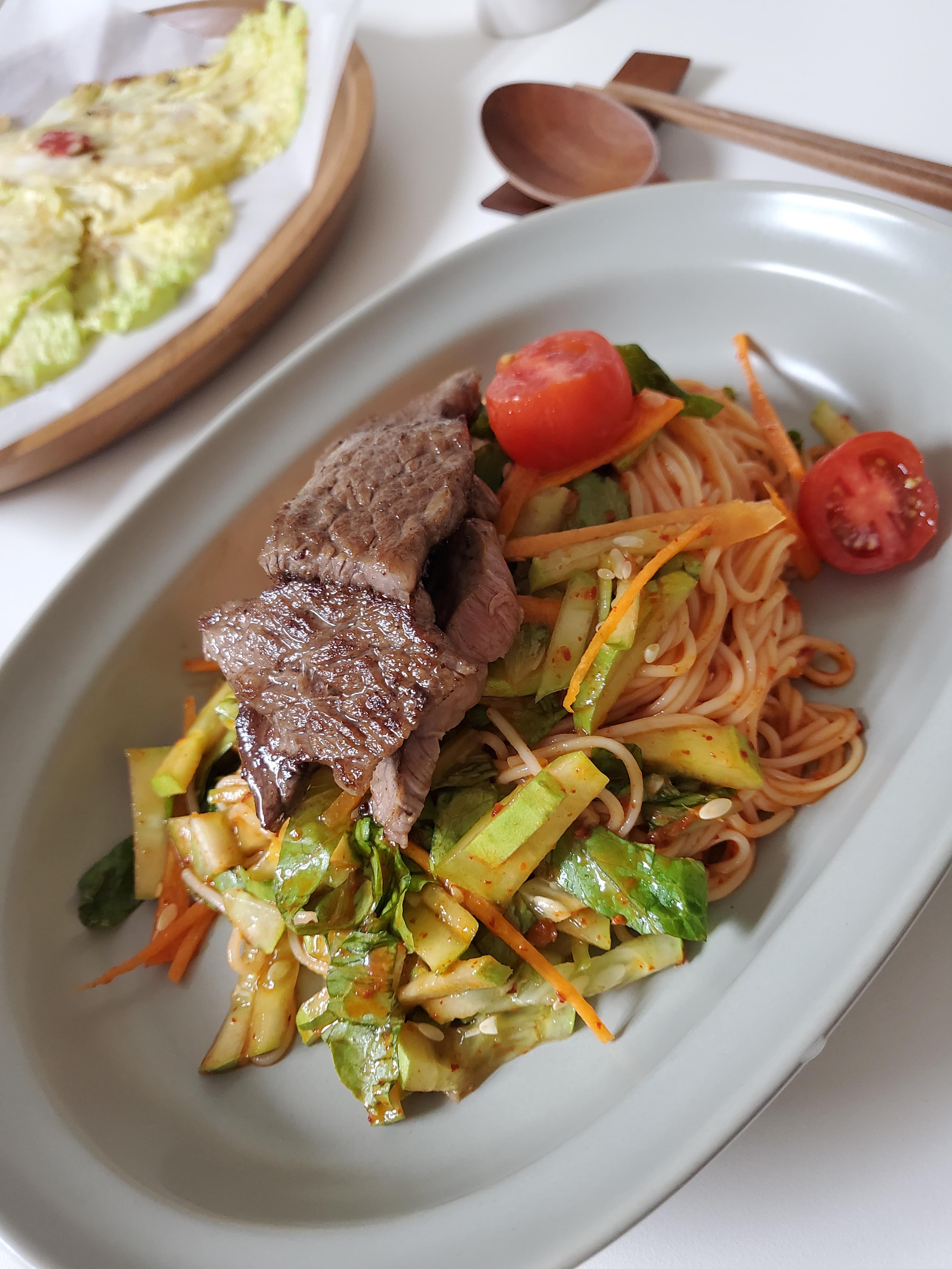  대구맛집!! 소갈비 비빔국수