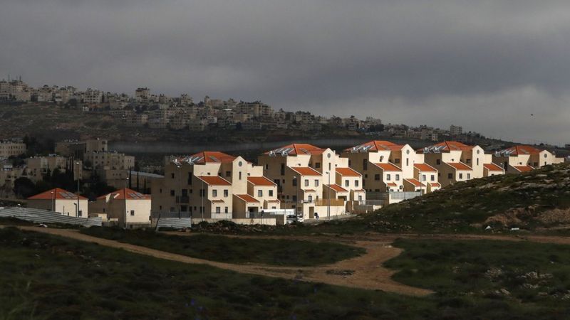 서안지구 유대인 정착촌(가자지구는 현재는 유대인 거주 지역 모두 철수)