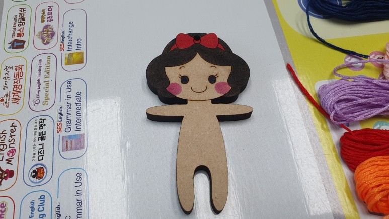 인형 만들기 엄마표미술 손끝놀이 스트링아트 & 걱정인형 3