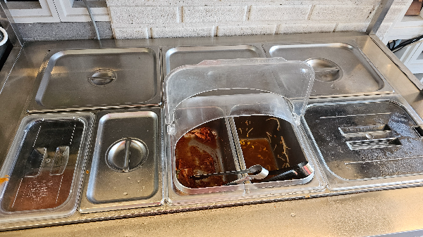 갈비담 반찬 리필 셀프바
