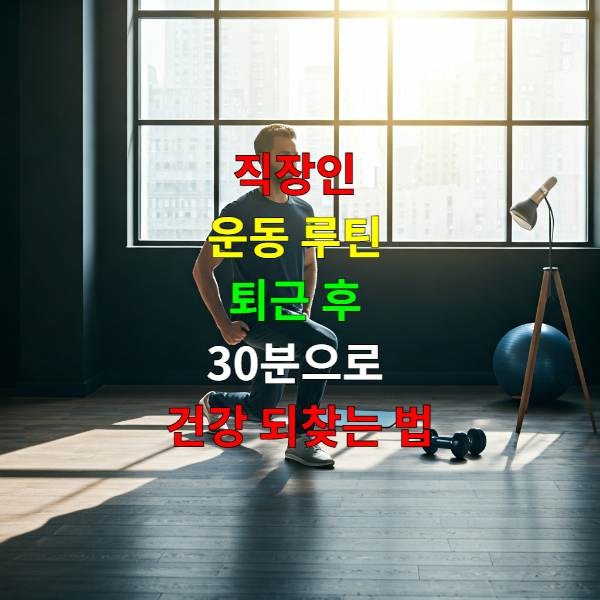 직장인 운동 루틴