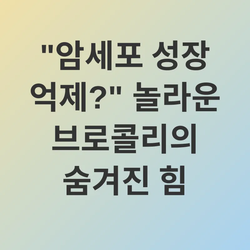 브로콜리의 효능_2