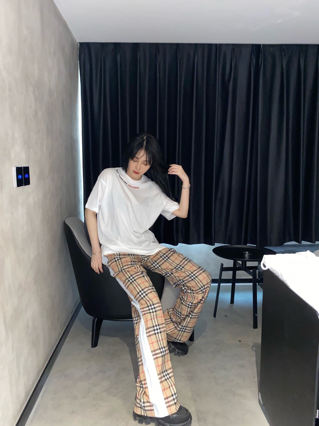  [BURBERRY] 버버리 빈티지 체크 팬츠 8026408