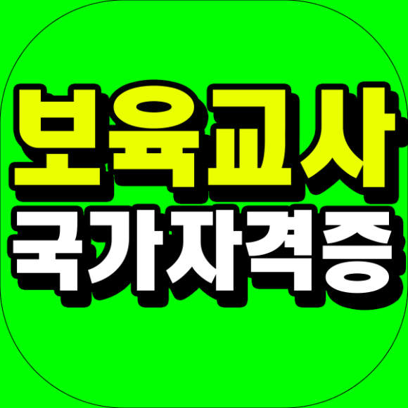 보육교사 국가자격증 보육교사 12