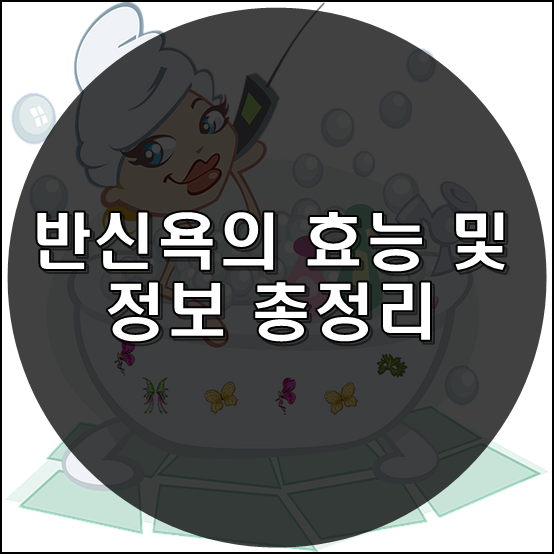  반신욕의 효능 및 정보 총정리