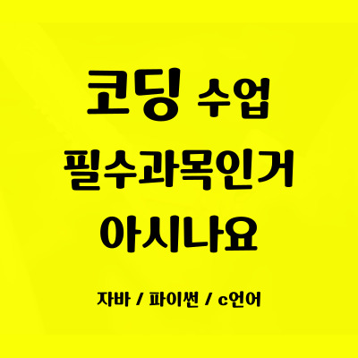  마평동 초등학생 코딩과외 고림동 중학생 코딩학원 자바스크립트 파이썬 방학특강 필수과목