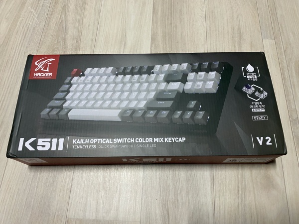  앱코 해커 K511 v2 카일광축 기계식 키보드