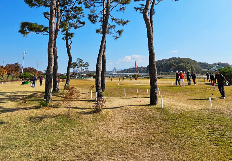 경상북도 예천군 한천파크골프장 소개