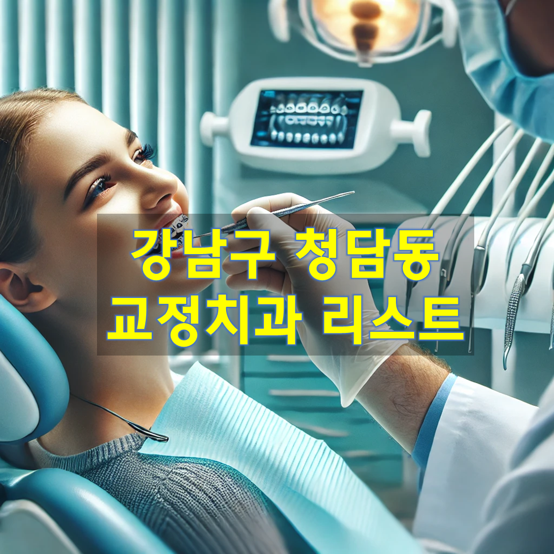 강남구 청담동 교정치과 리스트
