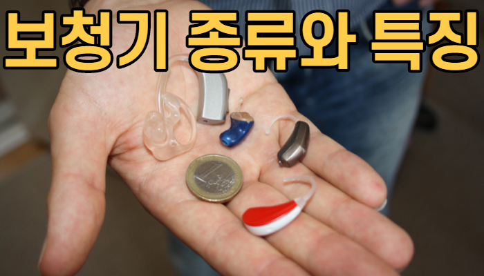  보청기 종류 5가지 특징과 원리