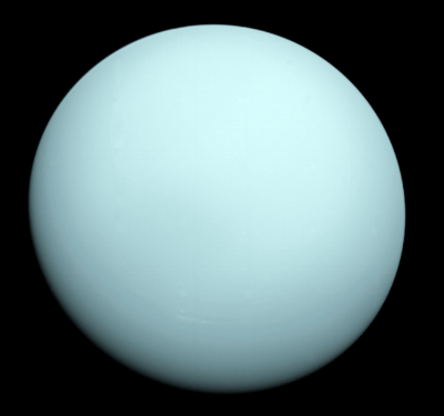Uranus by Voyager 2