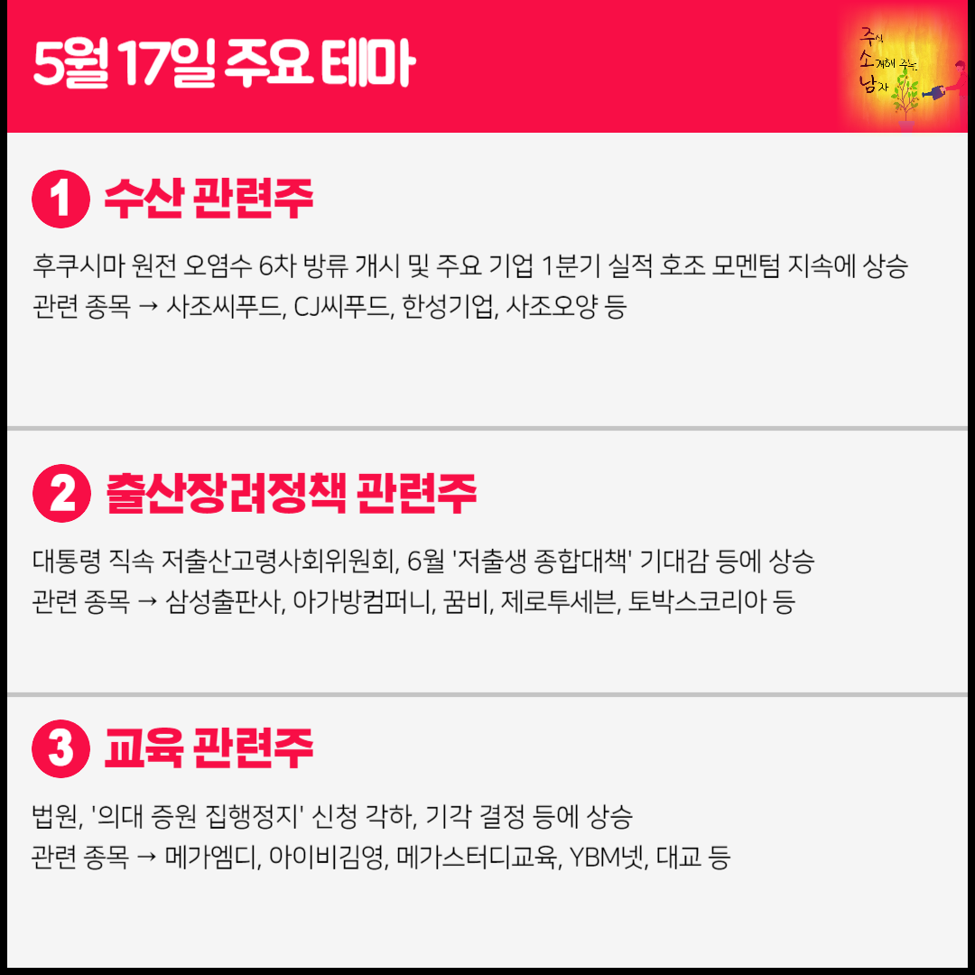 수산 관련주