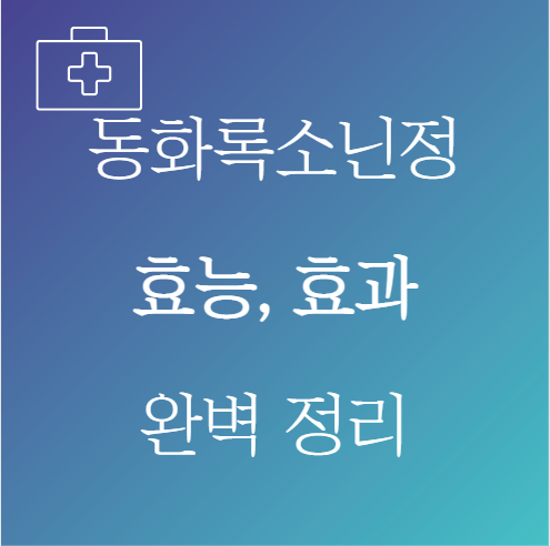 동화록소닌정