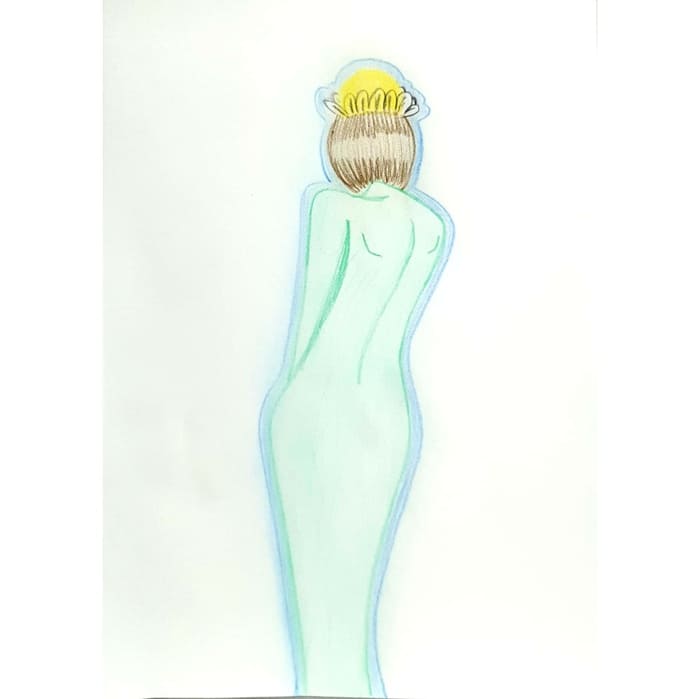  야생화 Wild Flower 일러스트 그림 드로잉 2020 외롭게 피어난 꽃