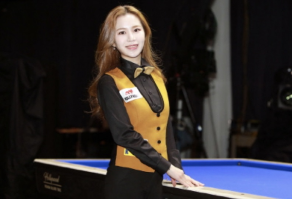 국내 여자 아마추어 랭킹 1위 김진아 당구선수