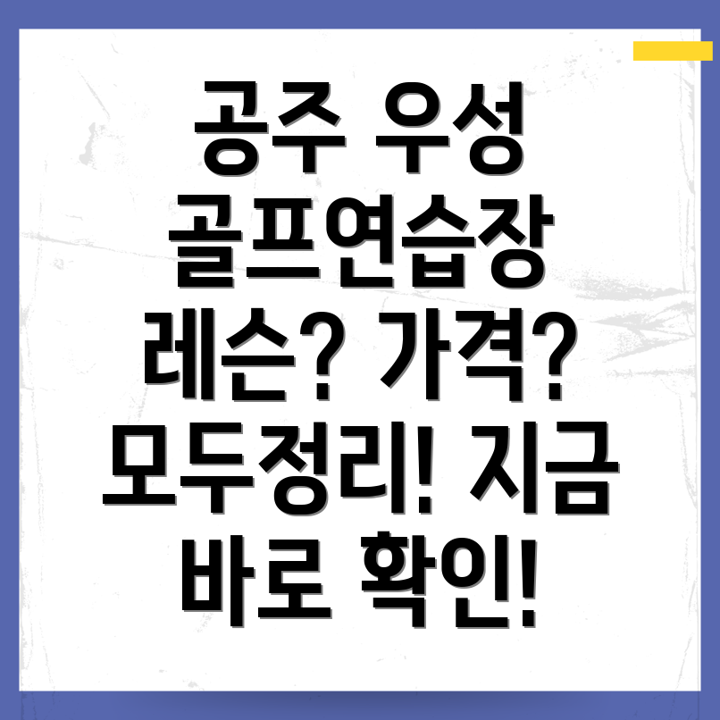 공주시골프연습장