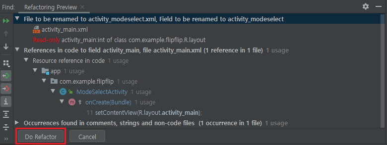 Refactor