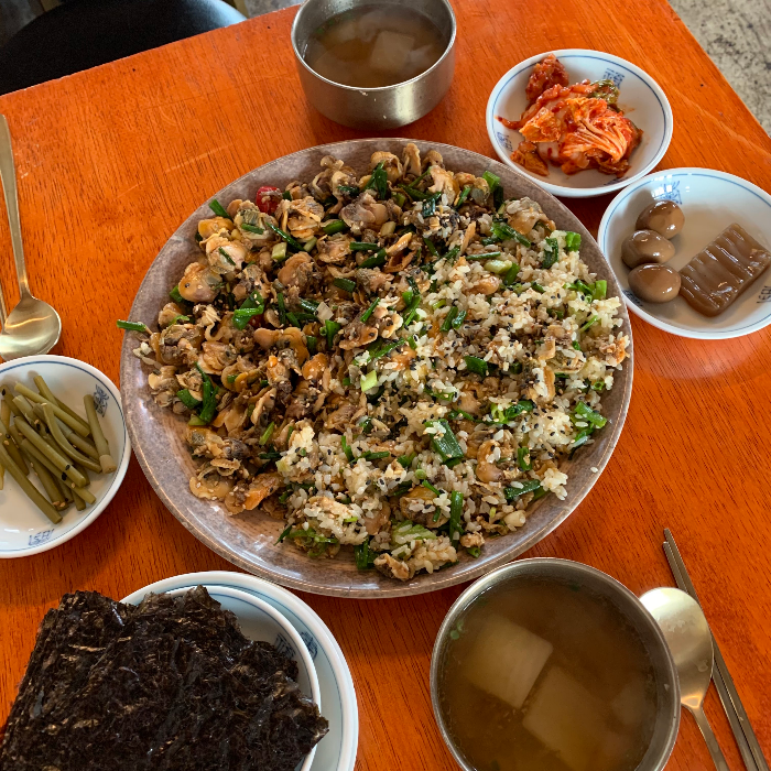  1박 2일 경주 여행, 경주 맛집 향화정에서 꼬막무침비빔밥을