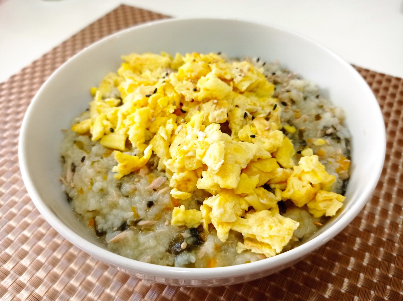  압력밥솥으로 후다닥 만드는 참치 미역죽 (feat. 설사병 안녕~)