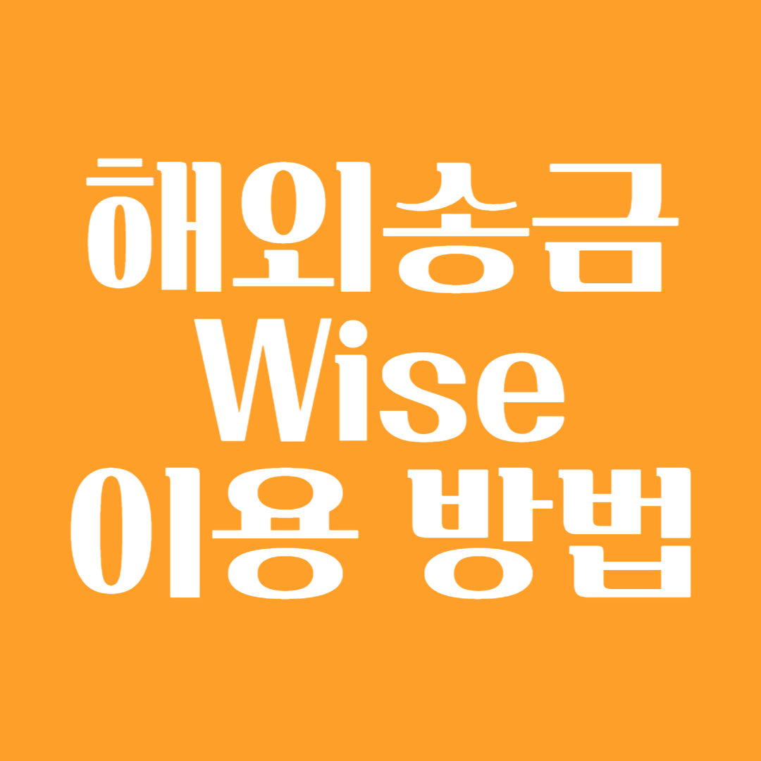 Wise 송금 방법 해외 송금 수수료 무료 와이즈 후기 사용법