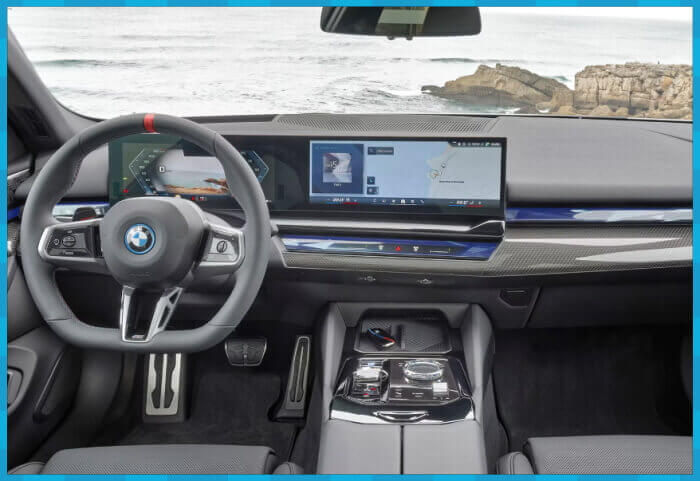 2024 BMW i5 대시보드