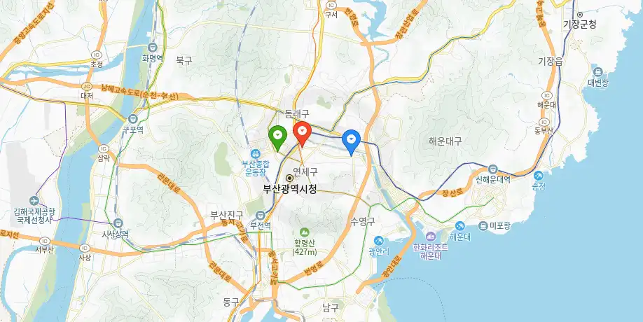 부산 연제구 현대자동차 서비스센터 정비공장 사업소 리스트
