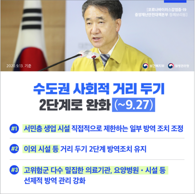  함께 실천하자 사회적 거리 두기(2단계)