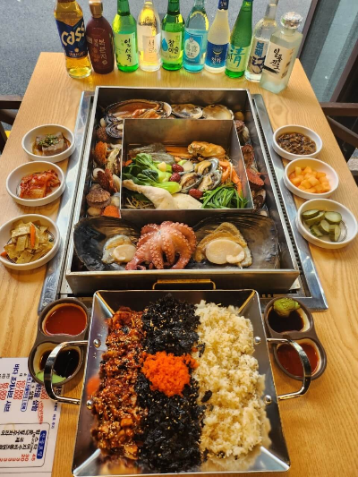 바다조개전골 세트