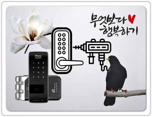  성남복정동게이트맨전자보조키 슬림하다