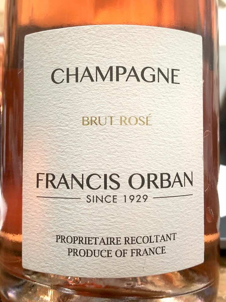 Champagne Francis Orban Cuvee Brut Rose NV