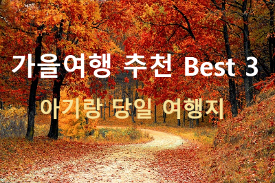 가을여행-아기랑-국내여행지 추천-Best3