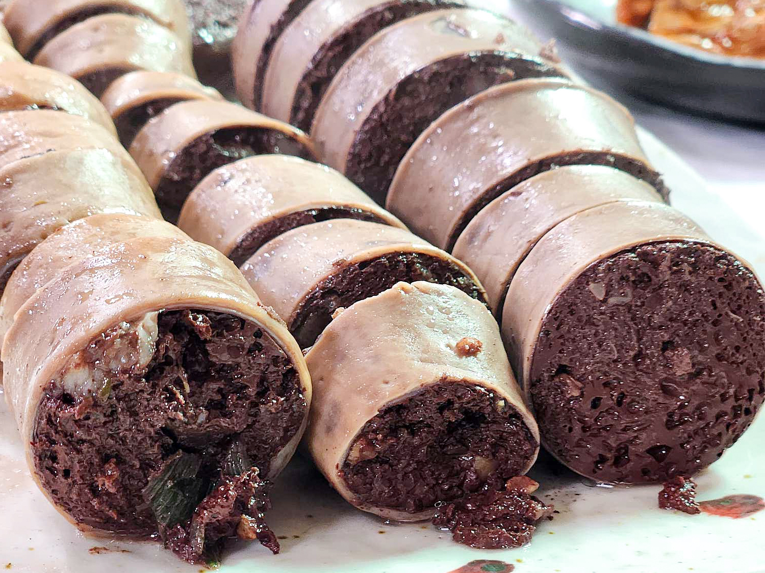 허영만의 백반기행 부안 피순대 메뉴 사진