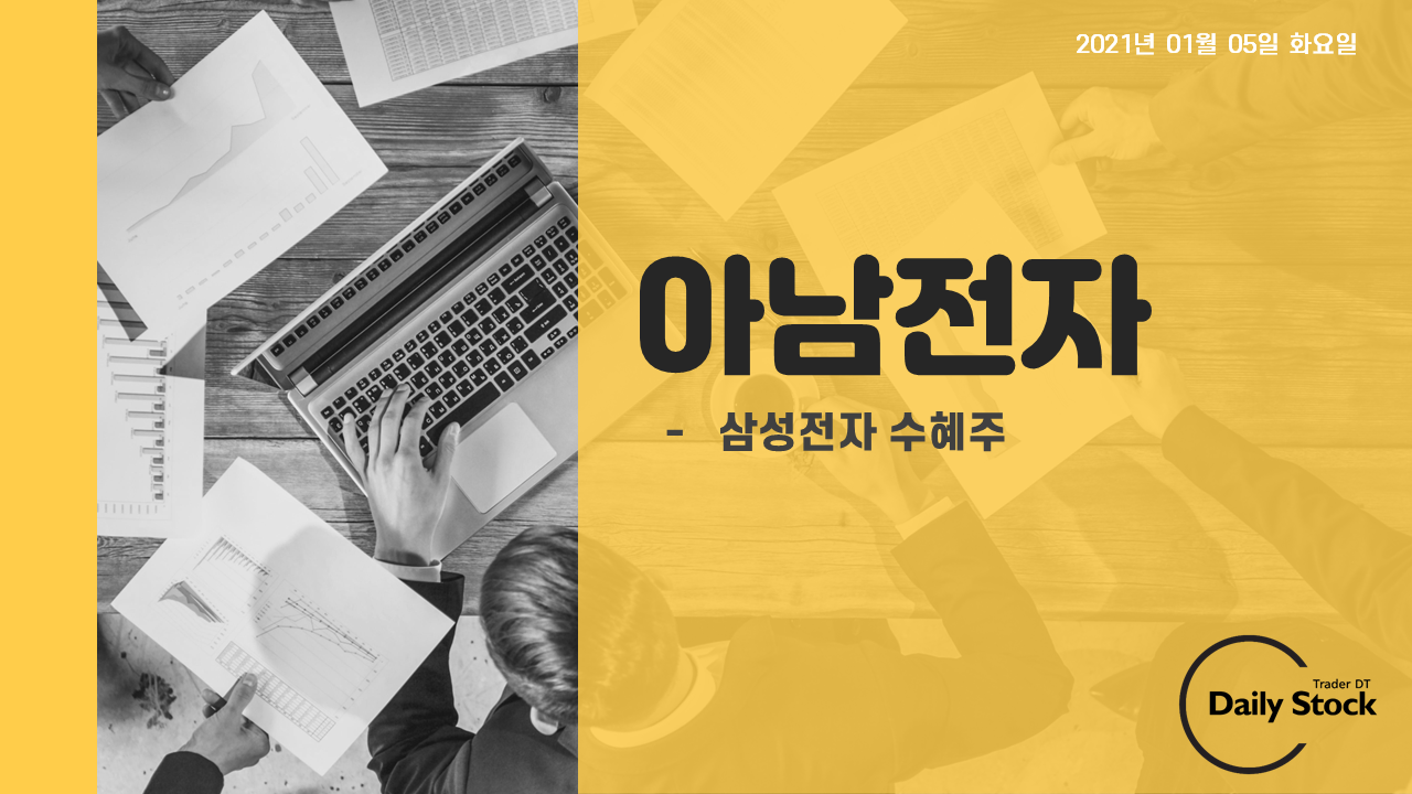  아남전자 주가 전망 - 삼성전자 수혜 : 매매 시나리오
