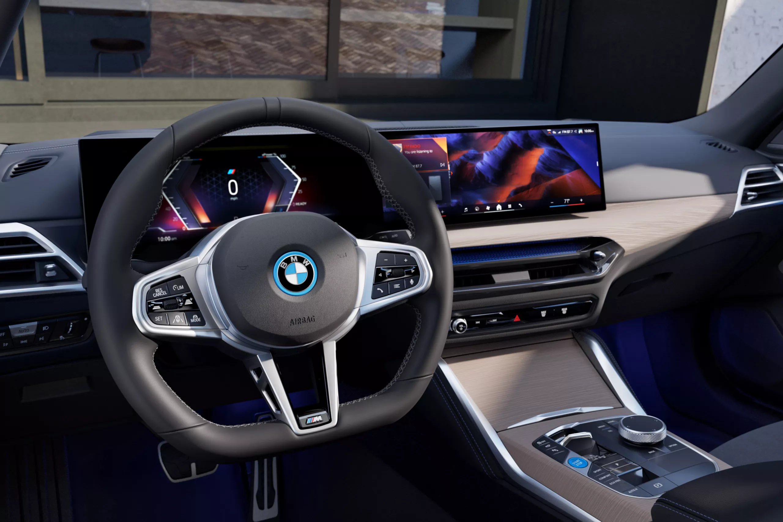 BMW i4 페이스리프트 실내