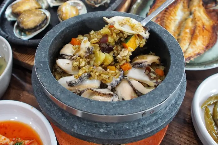 전복돌솥밥