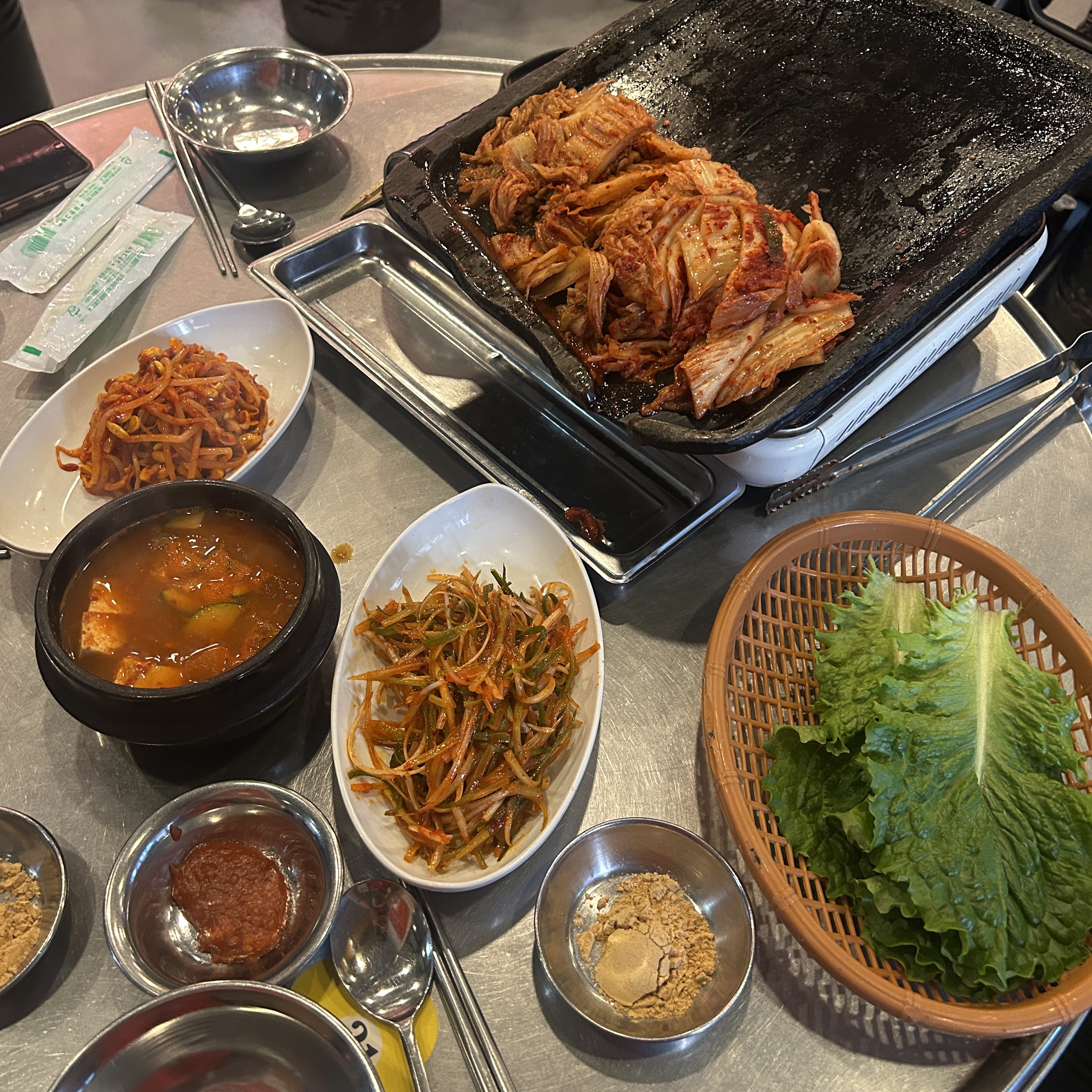 마곡나루 마부자 기본반찬1